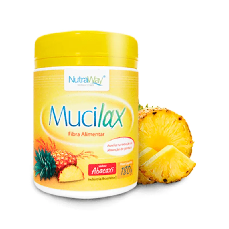 MUCILAX ABACAXI 180G NUTRAWAY - NUTRAWAY - Alimentos Preparados
