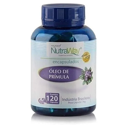 Oleo Primula 500mg 120caps 1489 - NUTRAWAY - Farmácia