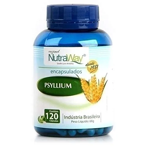 Psyllium 120caps 500mg Nutraway - NUTRAWAY - Suplementos