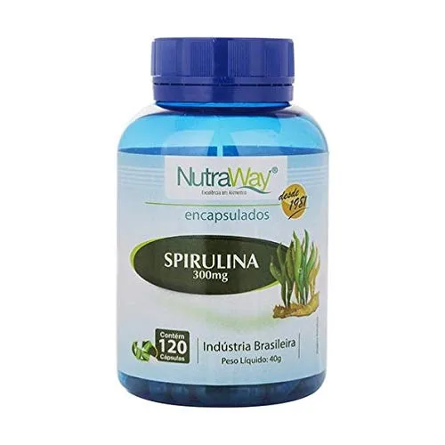Spirulina 120 Caps - NUTRAWAY - Suplementos