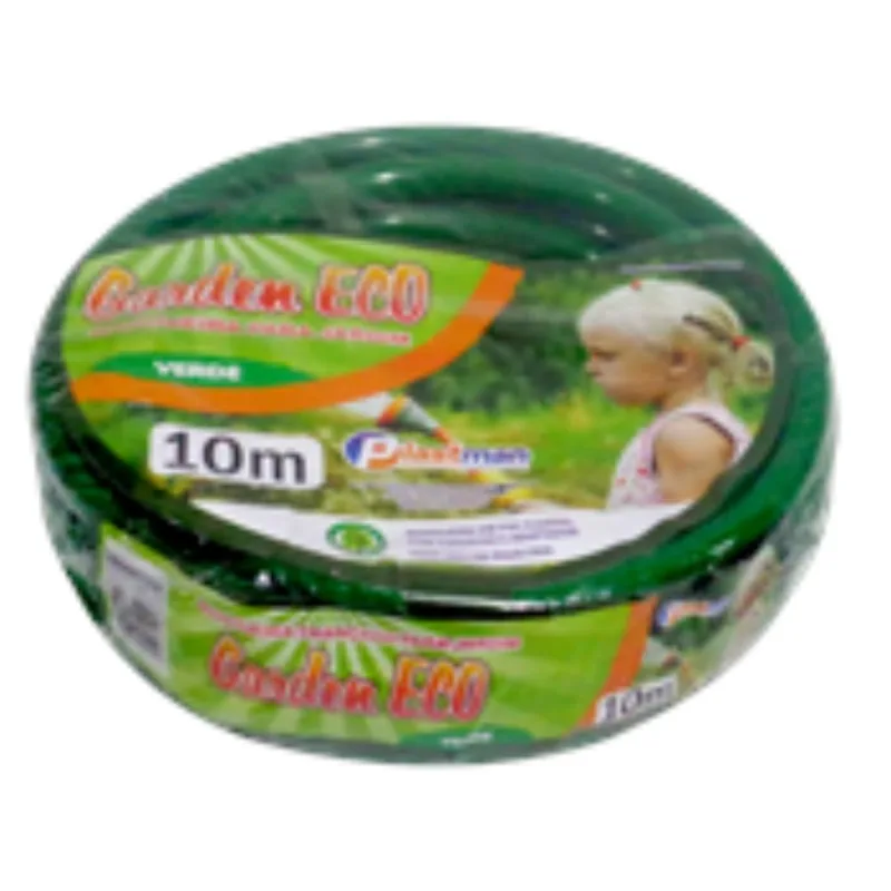 Mangueira Plastman Para Jardim Garden Plus Opaca Dupla Capa Verde 10mt