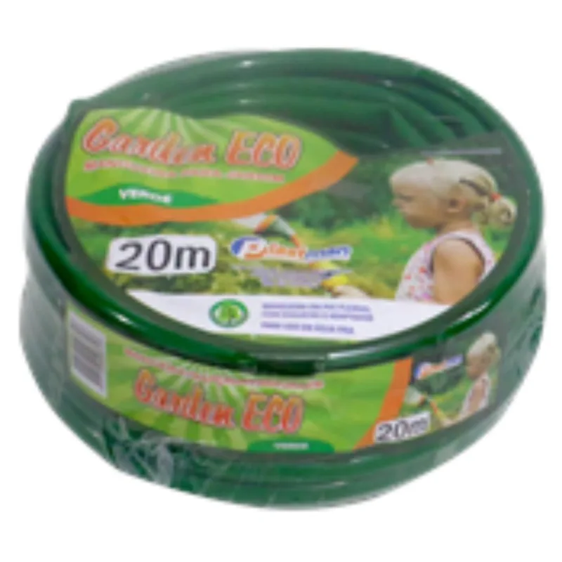 Mangueira Plastman Para Jardim Garden Plus Opaca Dupla Capa Verde 20mt