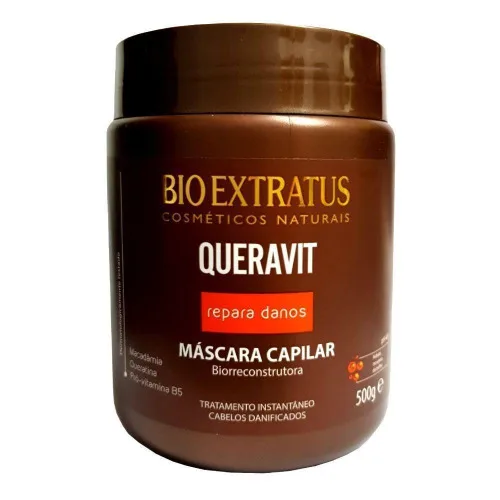 Máscara Capilar Bio Extratus Queravit Biorecontrutora - BIO EXTRATUS - Higiene E Beleza