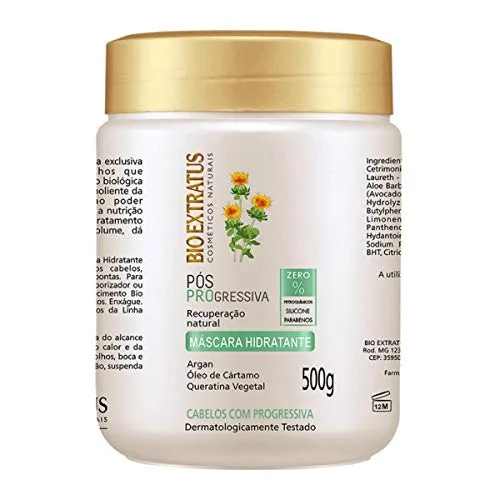 Máscara Bio Extratus Pós Progressiva - BIO EXTRATUS - Higiene E Beleza