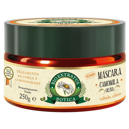 Bio Extratus Botica Masc Camomila Oliva Claro - BIO EXTRATUS - Higiene E Beleza