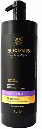 Shampoo Bio Extratus 1lt Matizante - BIO EXTRATUS - Higiene E Beleza