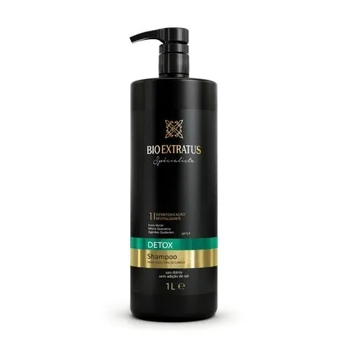 Shampoo Bio Extratus 1lt Detox - BIO EXTRATUS - Higiene E Beleza