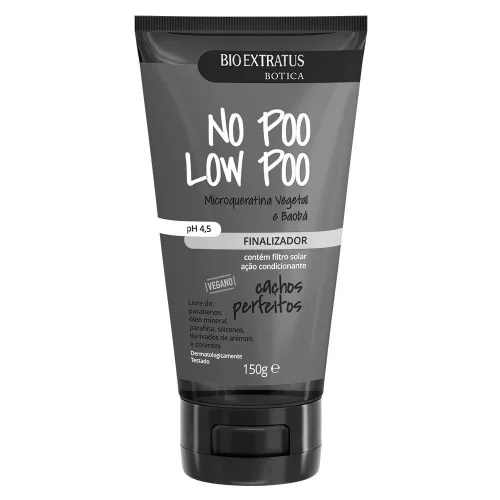 Botica Finalizador No Poo Low Cachos Perfeitos 150g Bio Extratus - BIO EXTRATUS - Higiene E Beleza