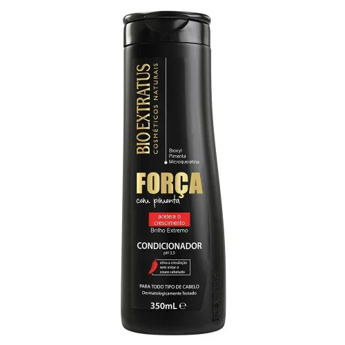 Condicionador Extra Forca Com Pimenta 350ml Bio Extratos - BIO EXTRATUS - Higiene E Beleza