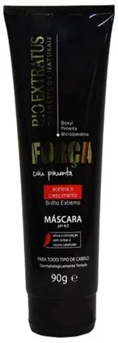 Masc Trat Capilar 90g Forca Pimenta - BIO EXTRATUS - Higiene E Beleza