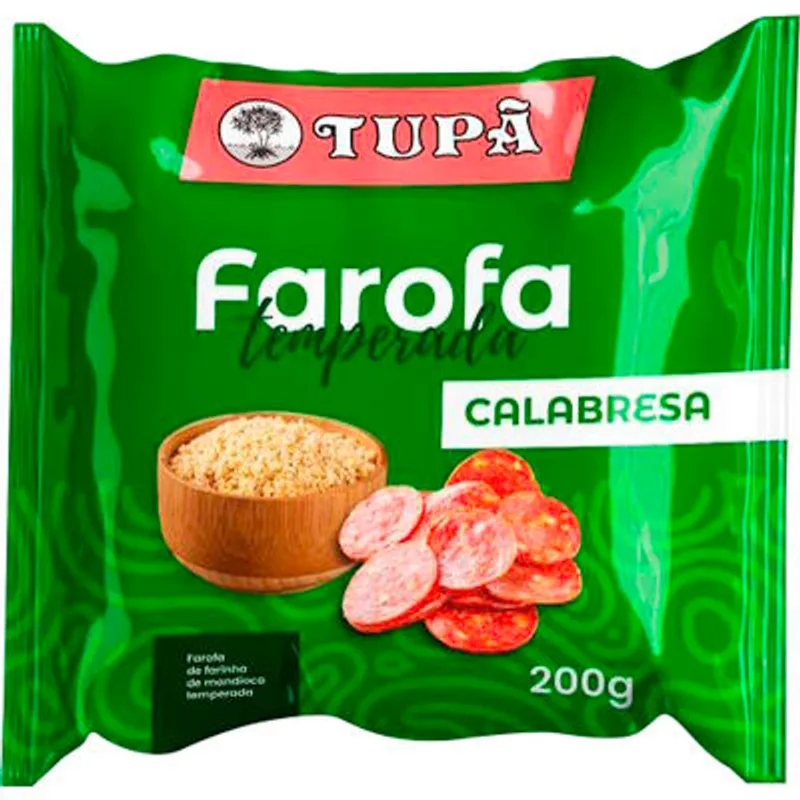 Farofa de Mandioca Tupã Calabresa 200g