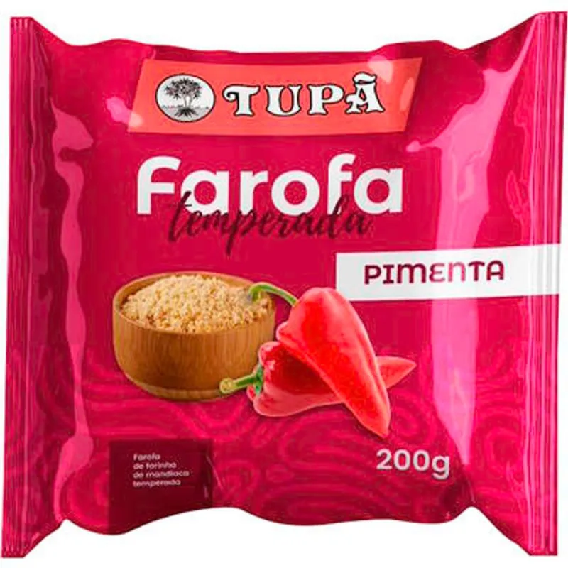 Farofa de Mandioca Tupã Apimentada 200g