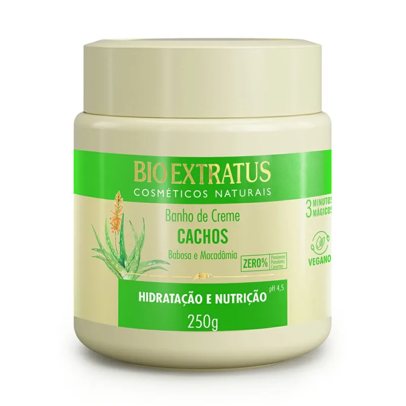 BC CACHOS 250G - BIO EXTRATUS - Higiene Pessoal