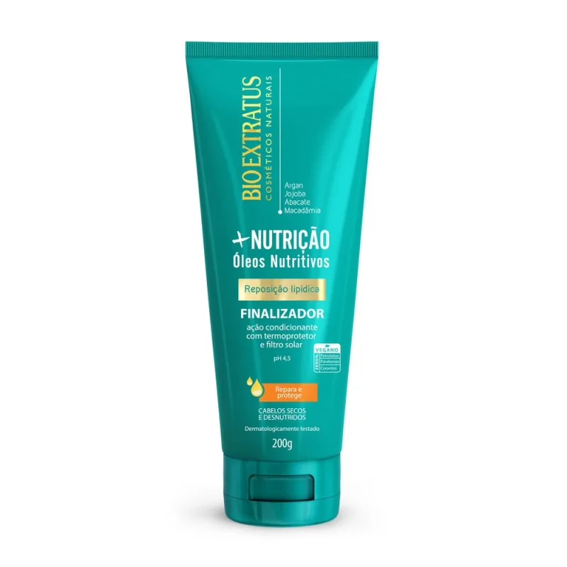 Finalizador Bio Extratus +Nutrição 200g - Bio Extratus - Higiene E Perfumaria