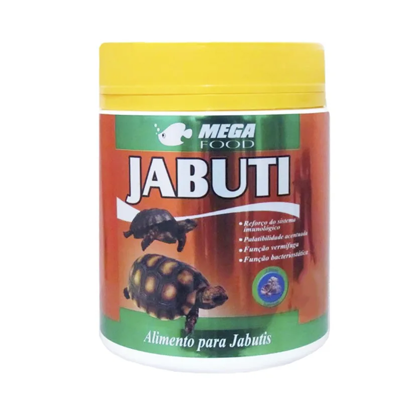 Ração com Alho para Jabuti Mega Food 200g