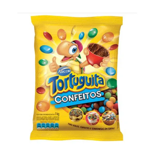 Chocolate Confeitos Tortuguita 1kg - TORTUGUITA