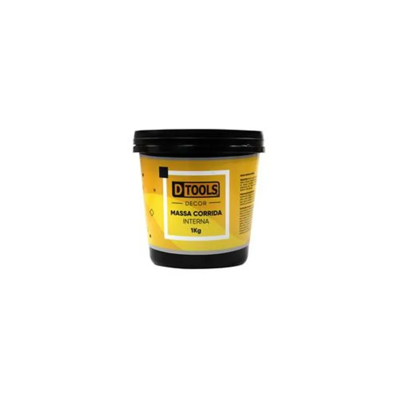 Massa Corrida PVA 1/4 - 1KG para Nivelar Superfícies - DTOOLS - Dtools - Utilidades Domesticas