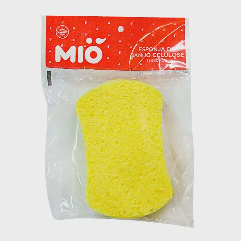 Esponja de Banho Mió Celulose Cores Sortidas 1 Unidade