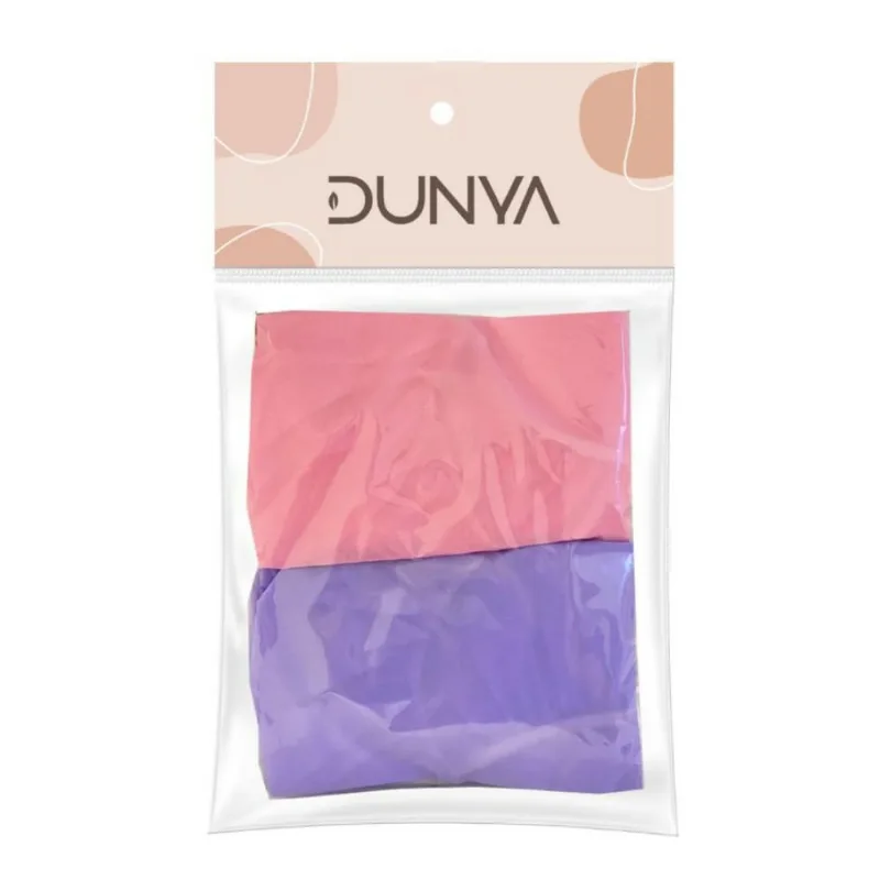 Touca de Banho Dunya Lisolene Cores Sortidas 2 Unidades