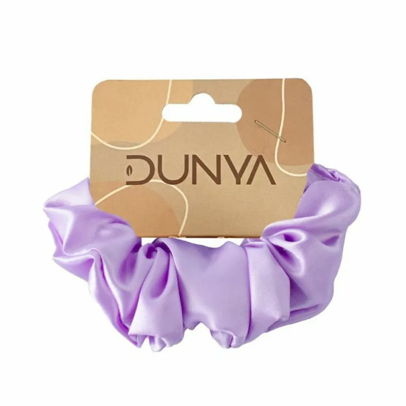 Elastico Scrunchie Cetim Dunya Cores Sortidas 1 Unidade