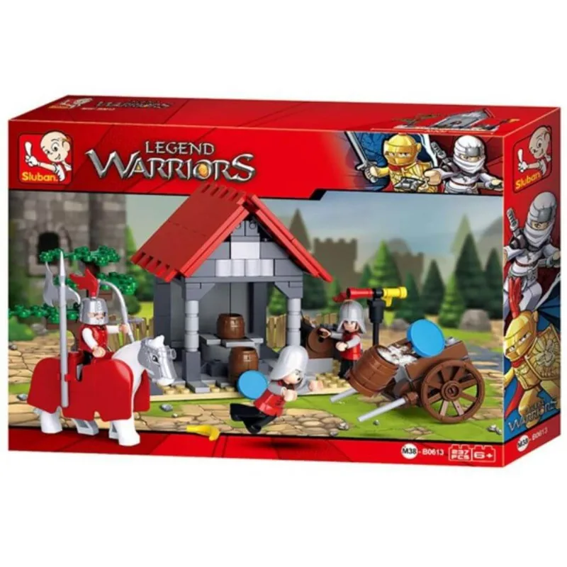 Blocos de Montar - Cavaleiros Poço D Agua 237pcs - Cubic Multikids