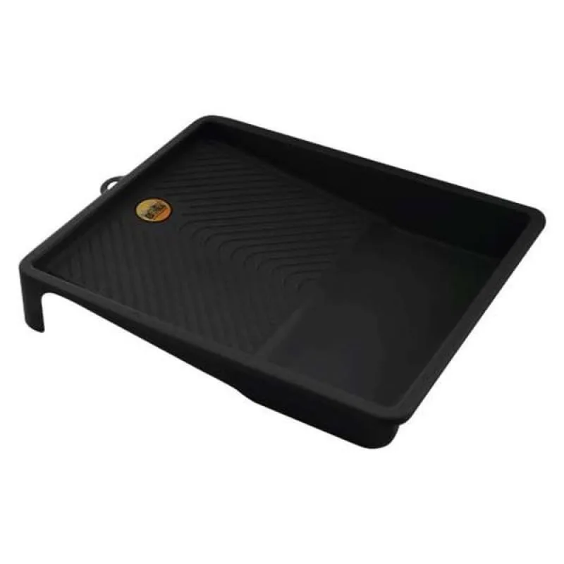 Bandeja para Pintura Preta Grande 23cm - Capacidade 2,7 Litros - DTOOLS - Dtools - Casa E Construção
