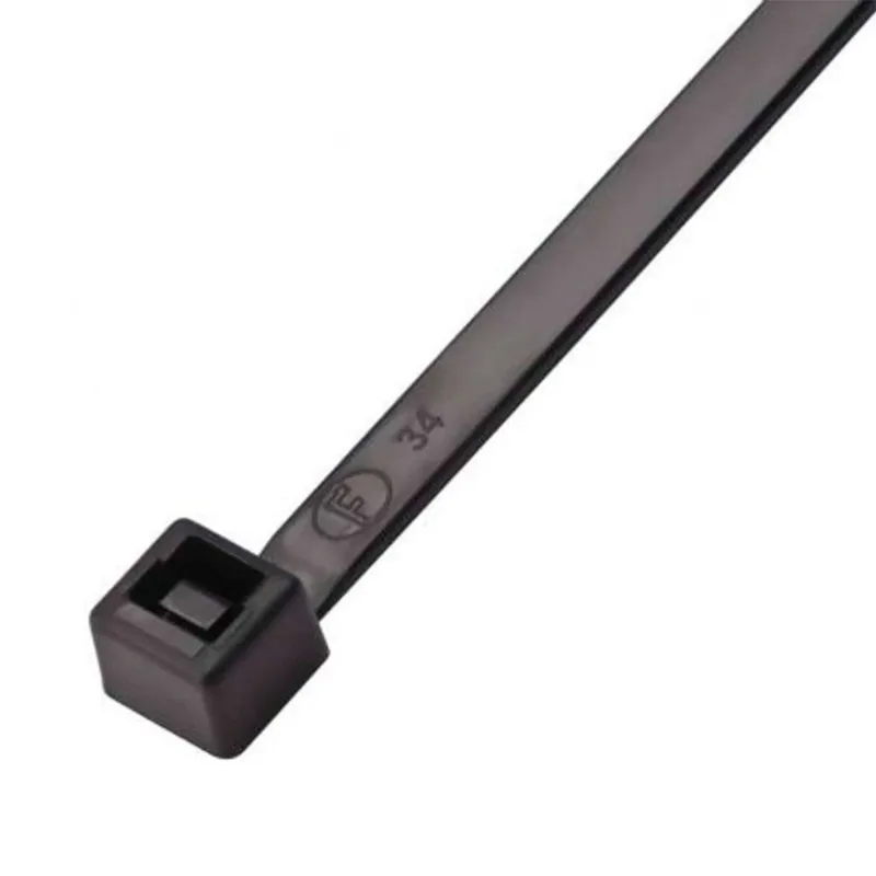 Abraçadeira Nylon Frontec Preta Resistente ao Sol (UV) - 100 unidades 108x2,5mm