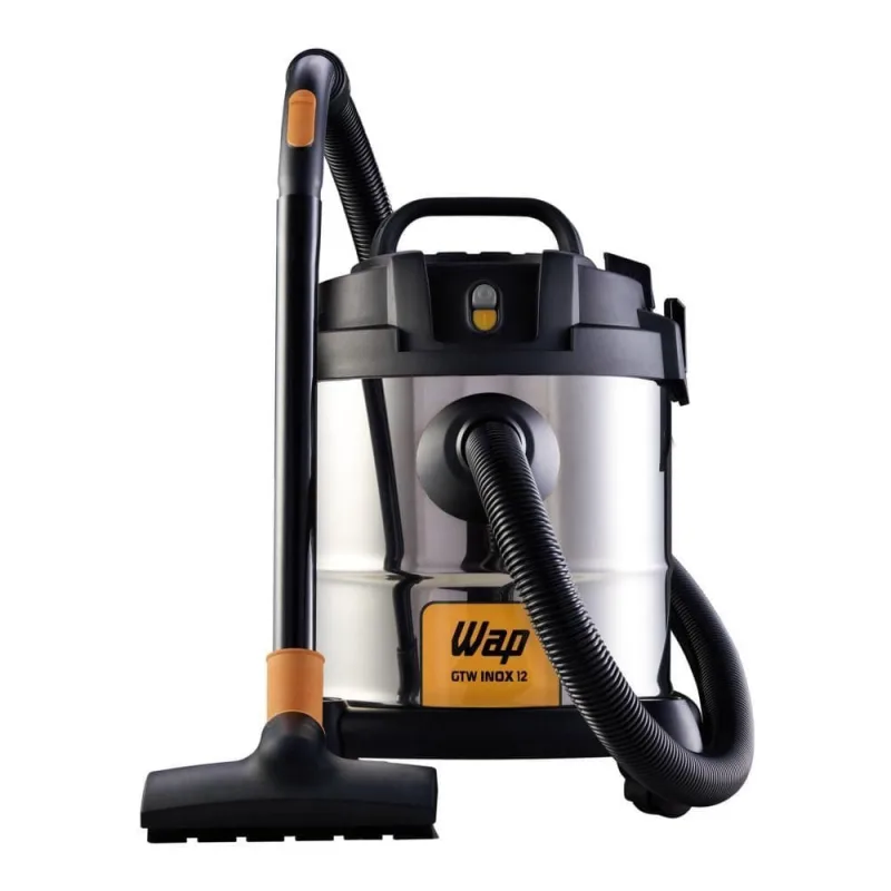 Aspirador de Pó e Água WAP GTW Inox 12 1400W Reservatório 12L Inox 110V - WAP - Agro