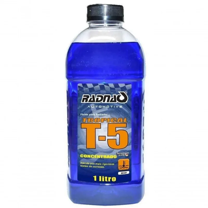 Aditivo Radiador T5 Azul 1lt - Radnaq Sem Variação único