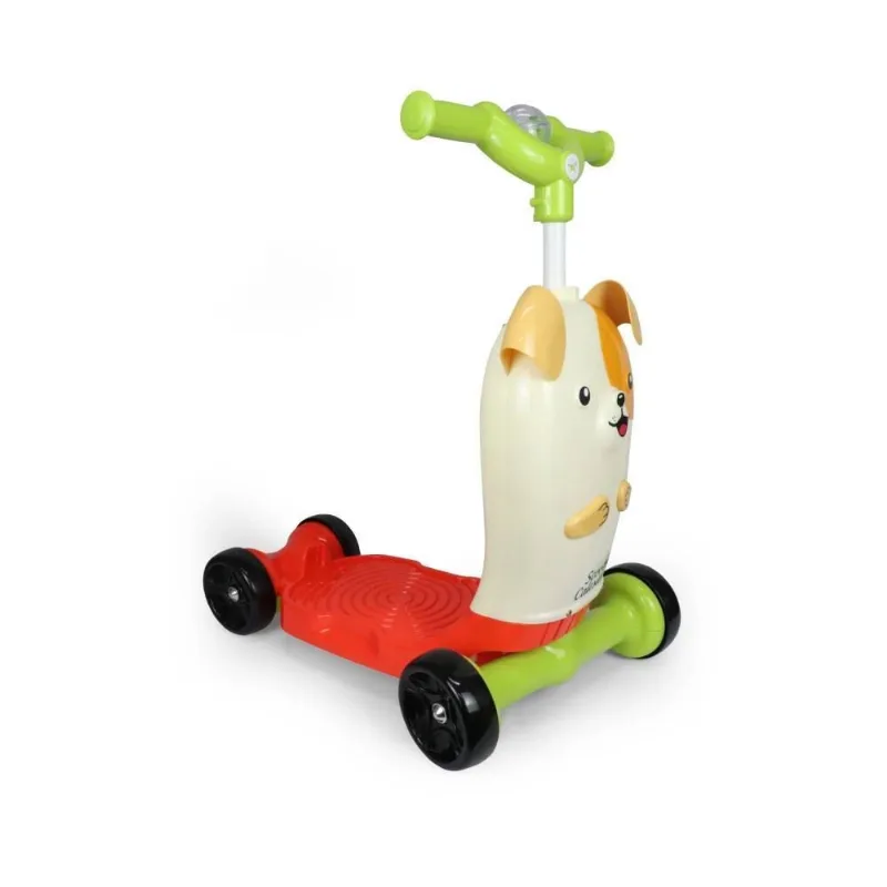 Patinete 3 Em 1 Scooty Dog Calesita - 1073