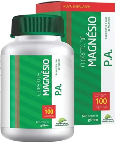 Cloreto De Magnésio Pa 100 Cápsulas Medinal - MEDINAL