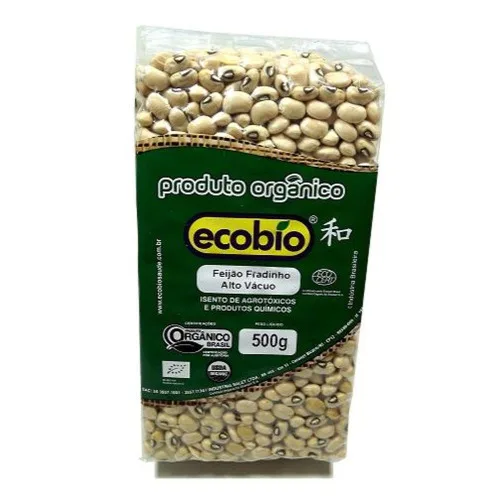 Feijao Fradinho Organico Alto Vacuo 500g Ecobio - ECOBIO