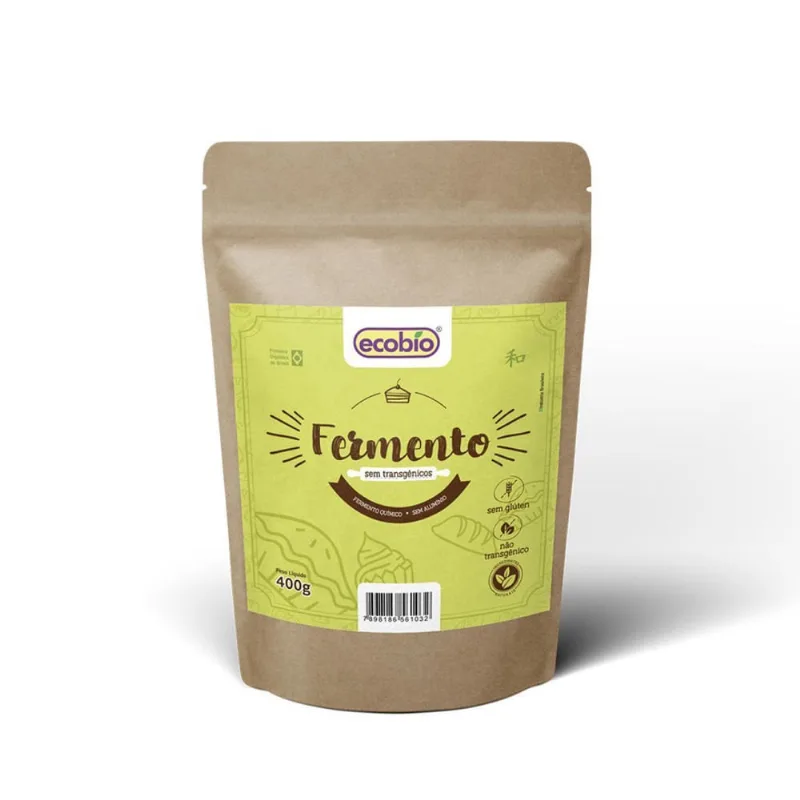 Fermento Não Transgênico Ecobio 400G