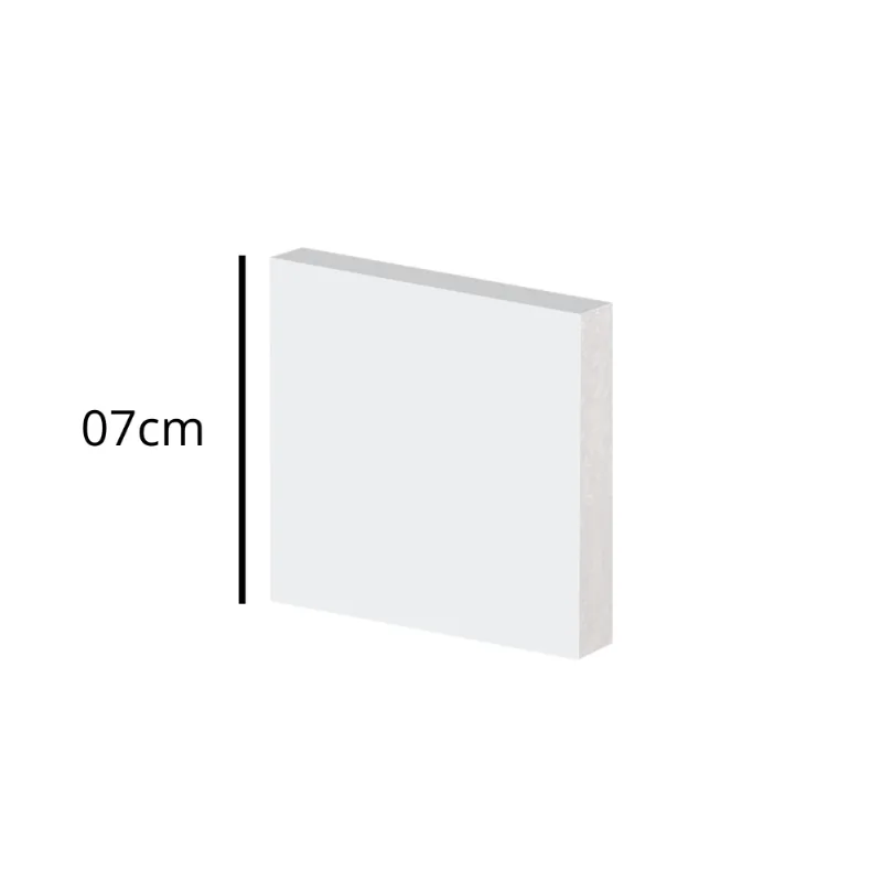 Guarnição Poliestireno 07cm Liso 40007 Arquitech