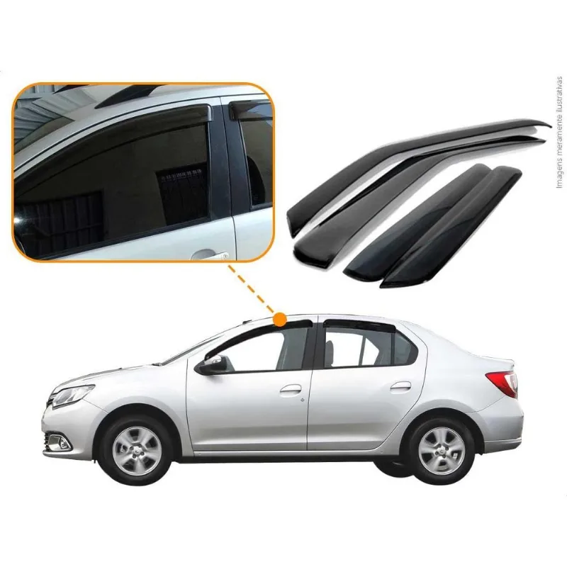 Calha De Chuva Acrilico Ecoflex Logan 2015 A 2025 4 Portas