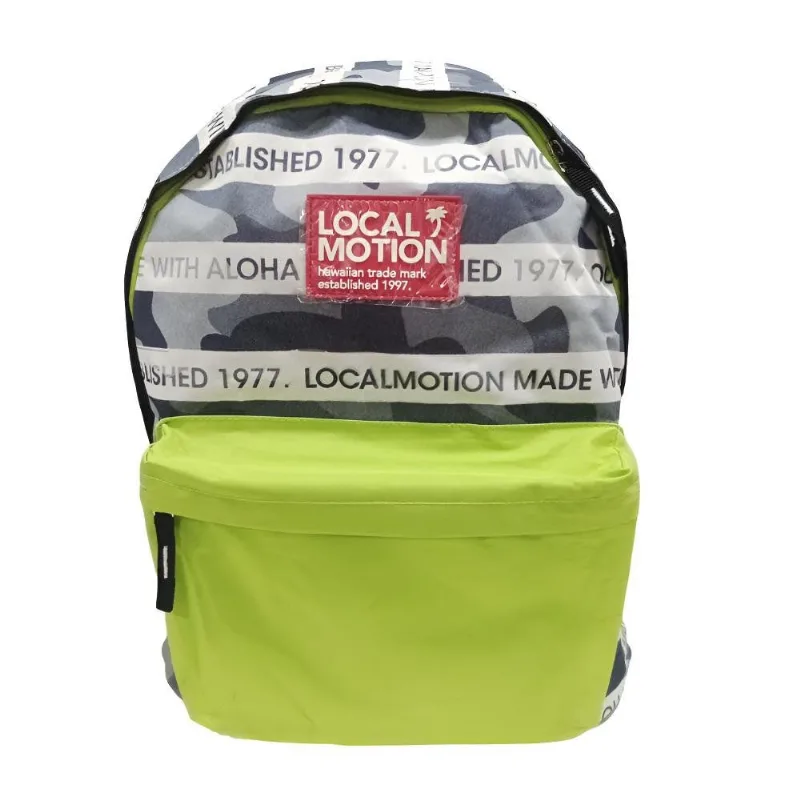 Mochila De Costas Local Motion Hawaii Verde LMB1600700 verde