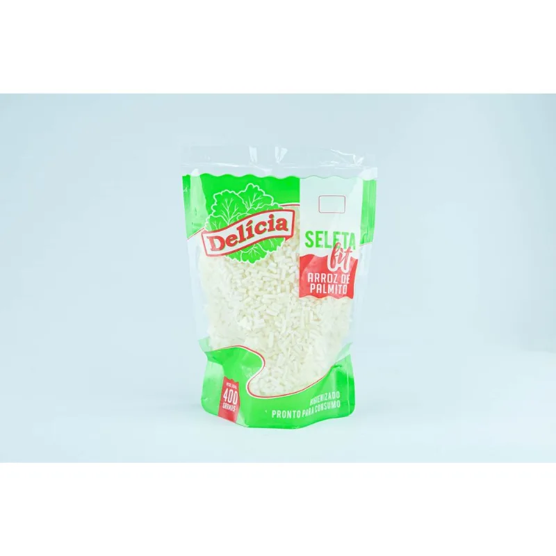 Arroz de Palmito Seleta Fit Delícia Pacote 400g