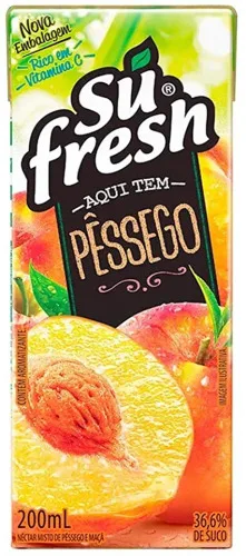 Néctar De Pêssego Sufresh - SUFRESH - Bebidas