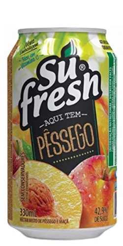 Suco Sufresh Pessego De Soja 1 Lt - SUFRESH - Bebidas