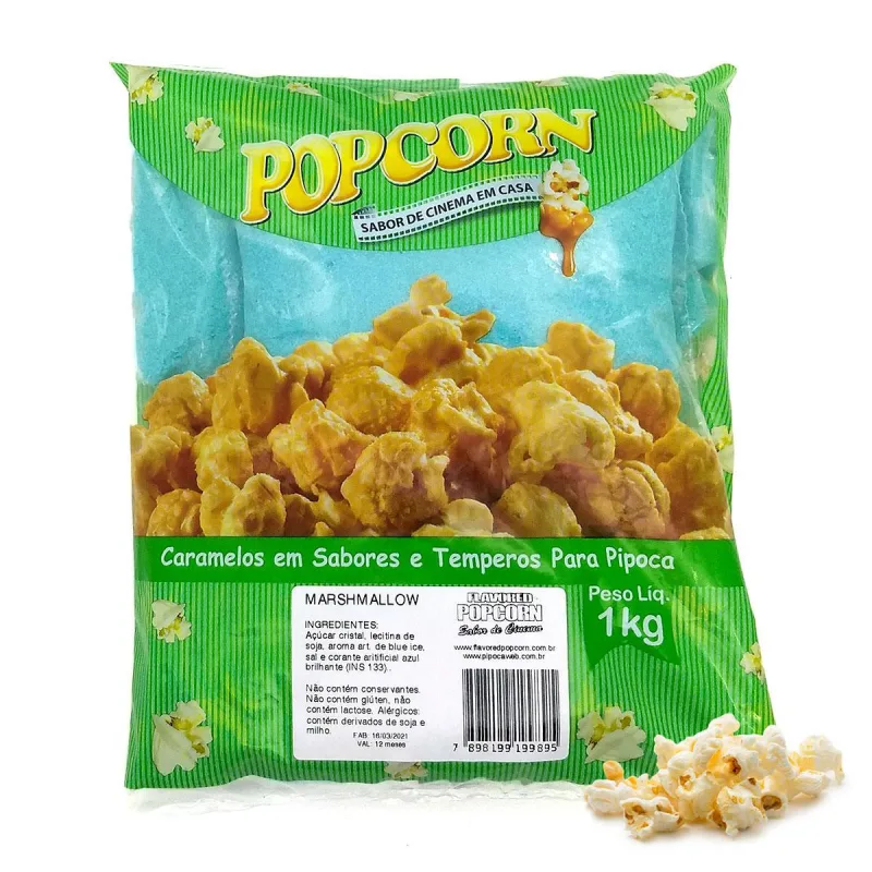 Caramelos E Misturas Doces Para Pipoca - 21 Sabores - 1kg - Não Informado - Mercearia