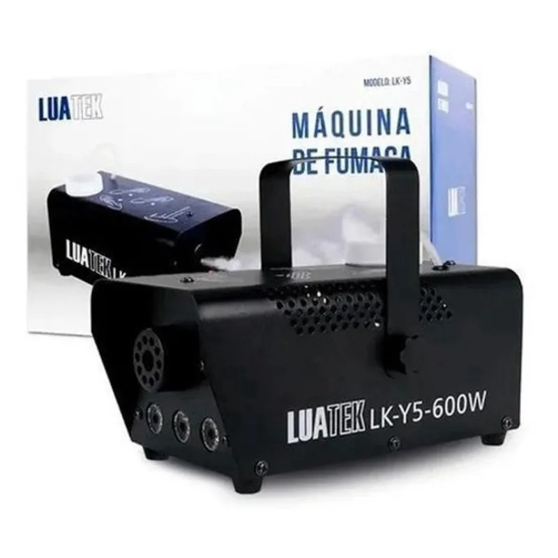 Máquina De Fumaça Lua Tek Leds Colorido