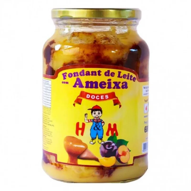 Fondant Leite c/ Ameixa Engenho Sol Pote 450g