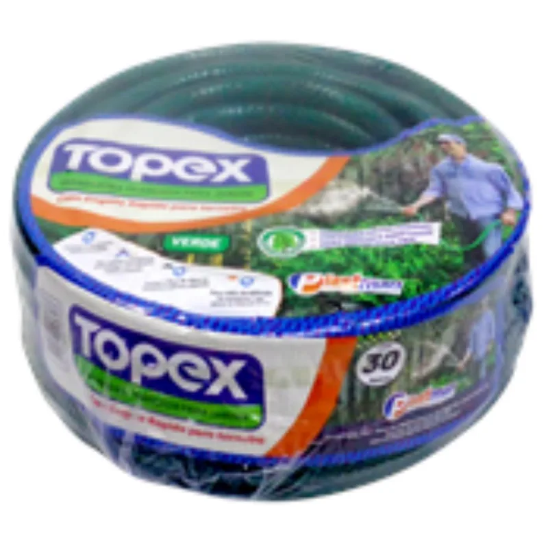 Mangueira Plastman Para Jardim Topex Verde 30mt