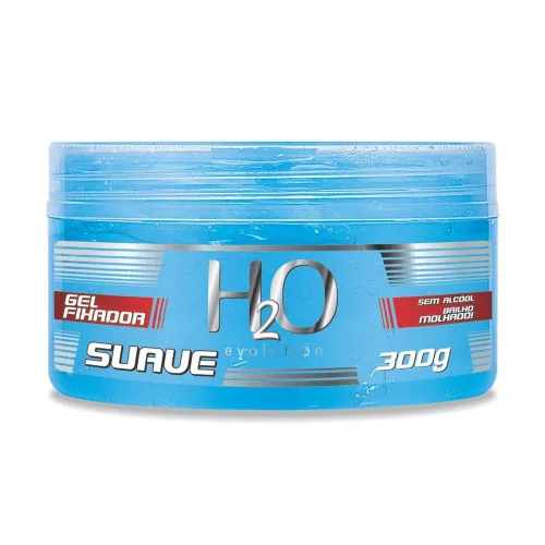 Gel Fixador H2o Fixacao Suave - SUAVE - Higiene E Beleza