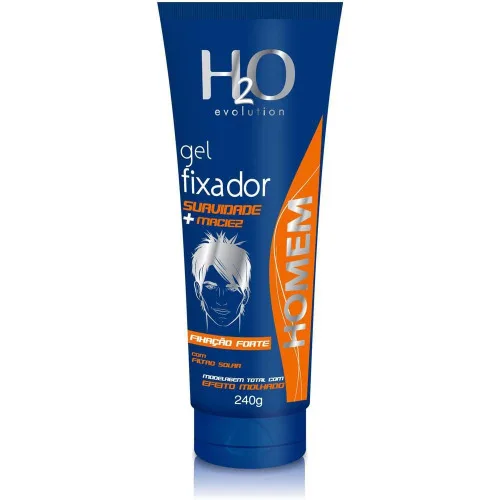 Gel Fixador H2o Homem Bisnaga - H2O EVOLUTION - Higiene E Beleza