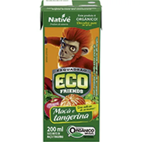Suco Eco Friends Maca Tangerina Org 200ml - NATIVE - Bebidas