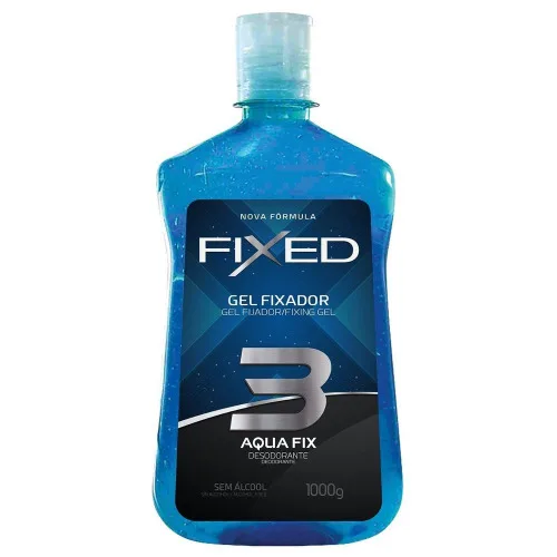 Gel Fixed 1kg Azul - Higiene E Beleza