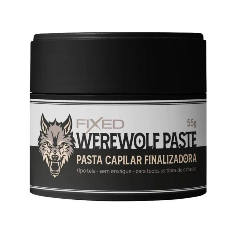 Fixed Pasta Finalizadora Werenwolf Com Queratin 55g - Fixed - Utilidades Domesticas