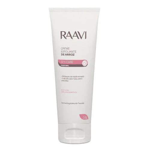 Ravvi Esfoliante De Arroz 220g - RAAVI - Perfumaria