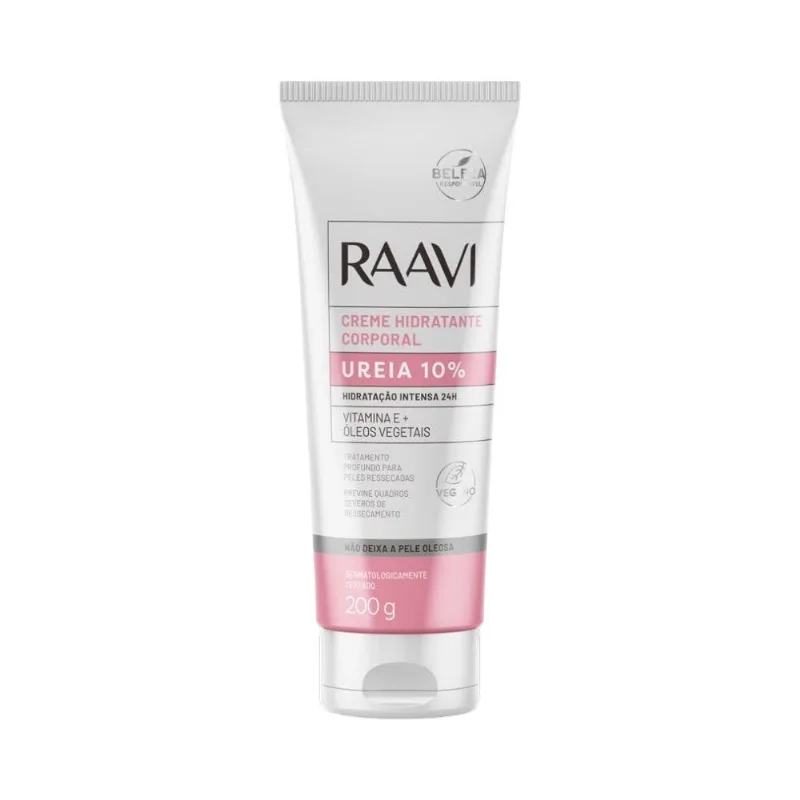Creme Hidratante Ureia 10% Raavi 200g (MP)